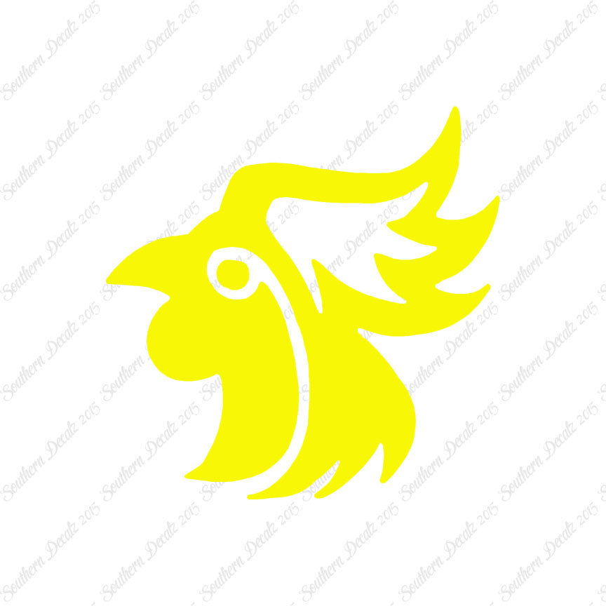 Tribal Rooster Head
