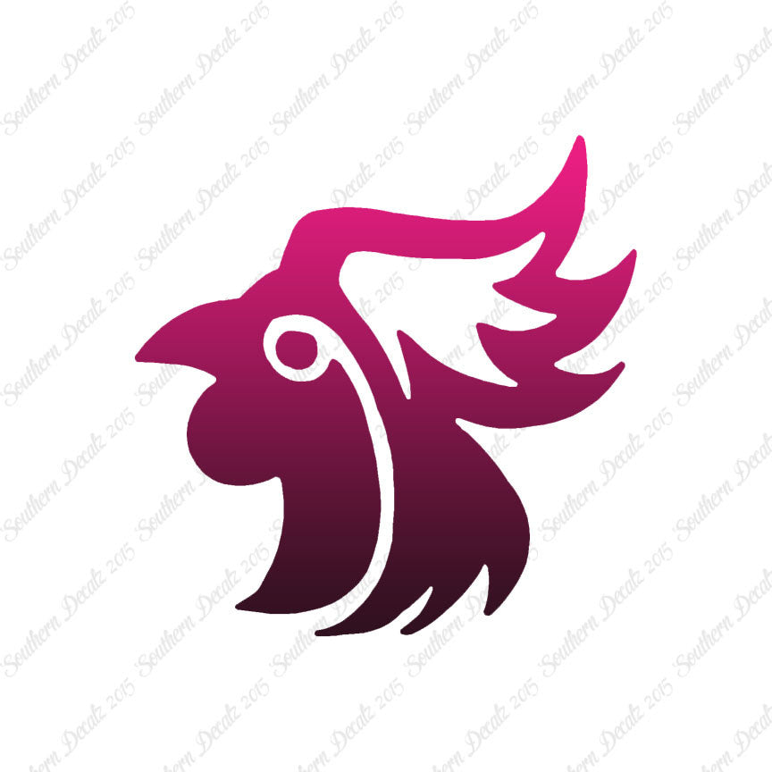 Tribal Rooster Head