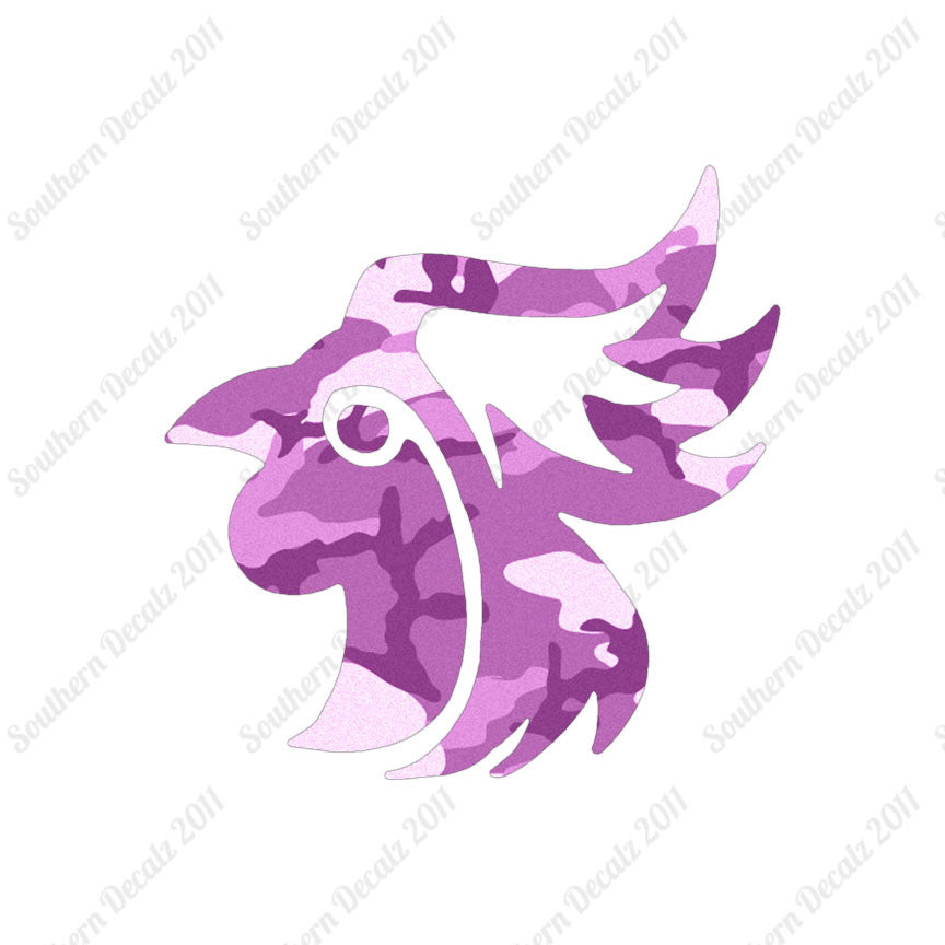 Tribal Rooster Head