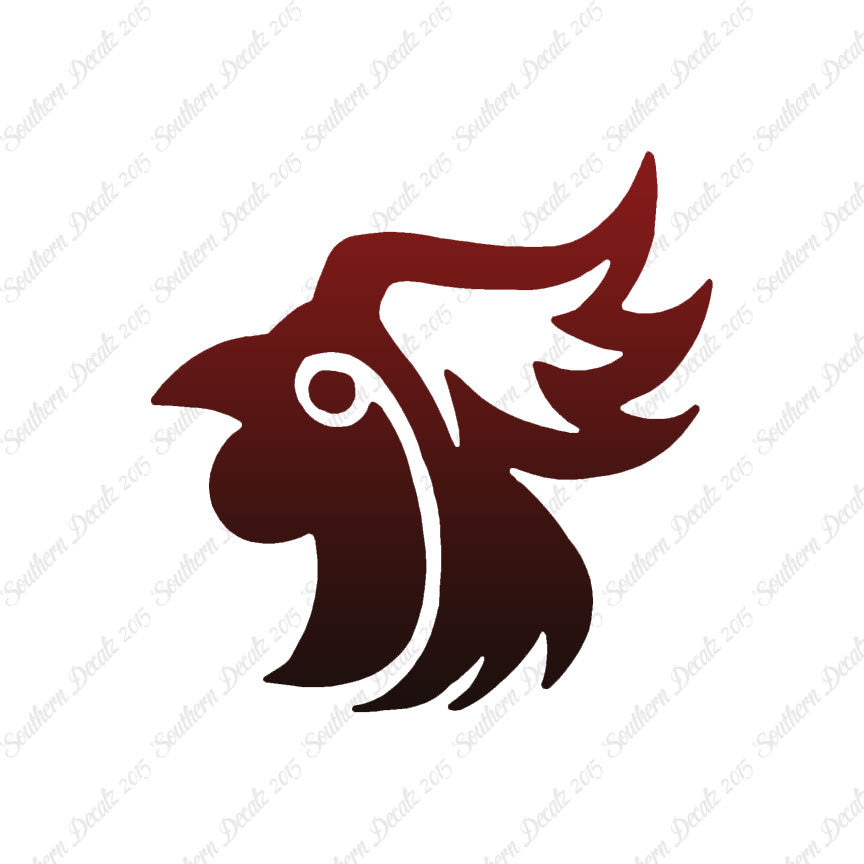 Tribal Rooster Head
