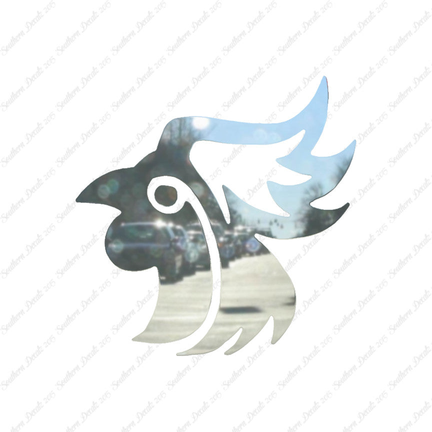 Tribal Rooster Head
