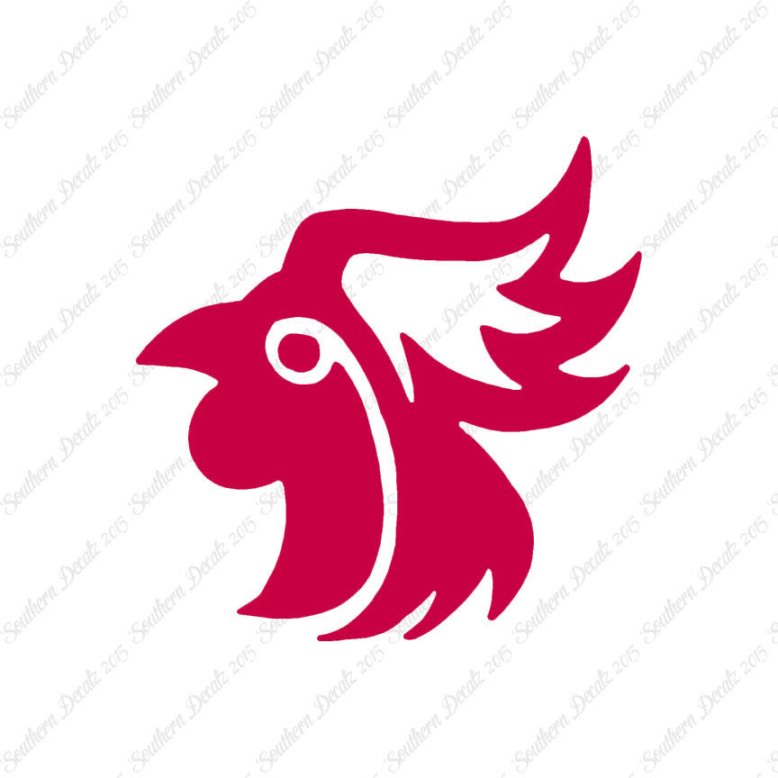 Tribal Rooster Head