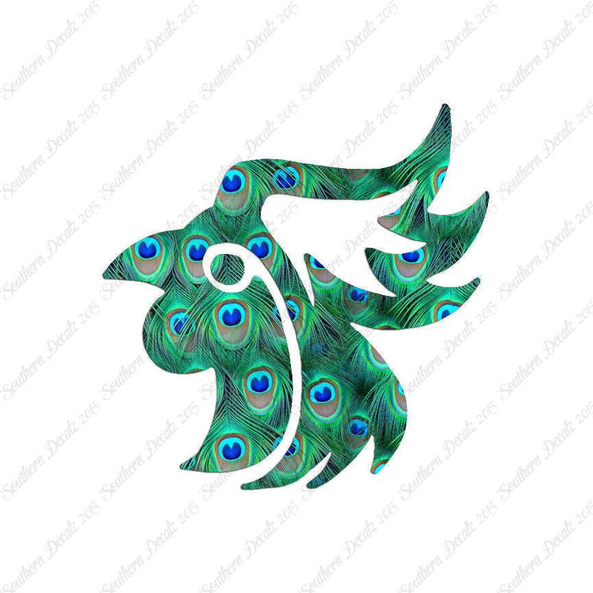 Tribal Rooster Head