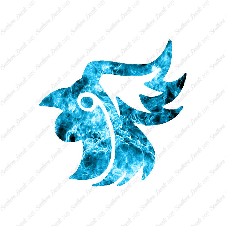 Tribal Rooster Head