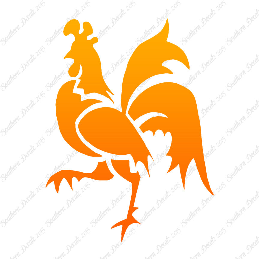 Tribal Rooster Chicken