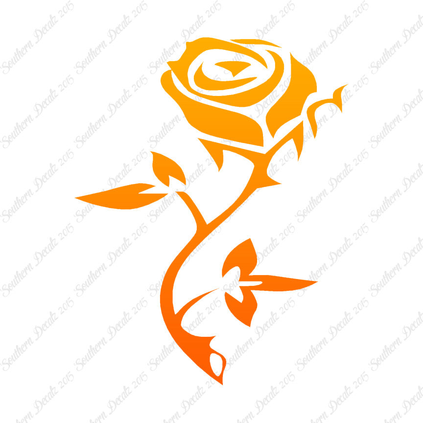 Tribal Rose Flower