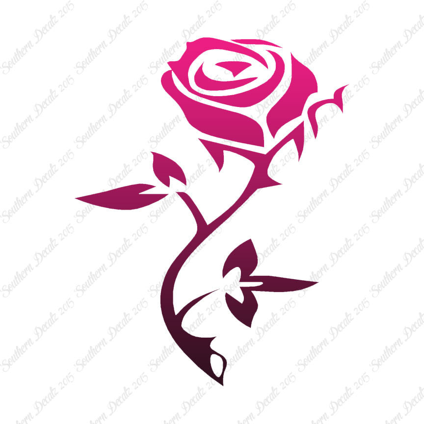 Tribal Rose Flower