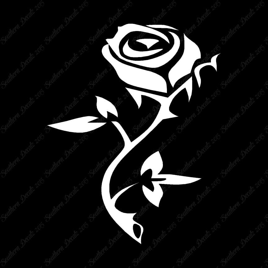 Tribal Rose Flower
