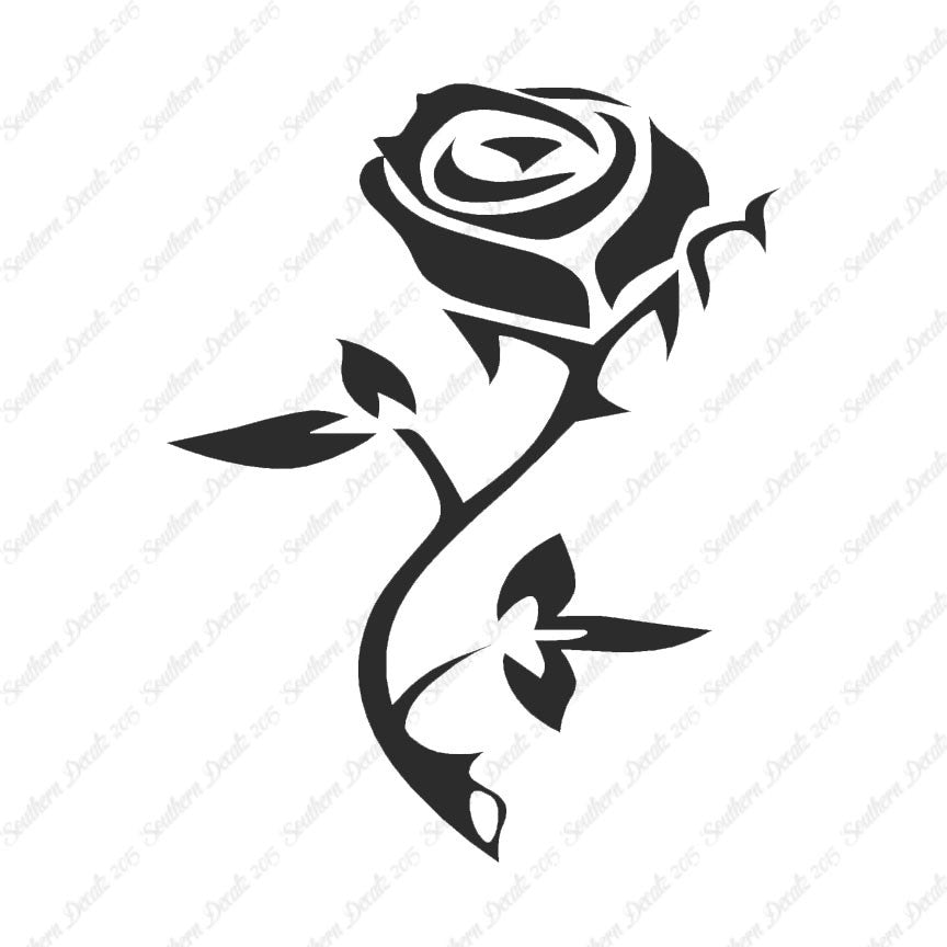 Tribal Rose Flower