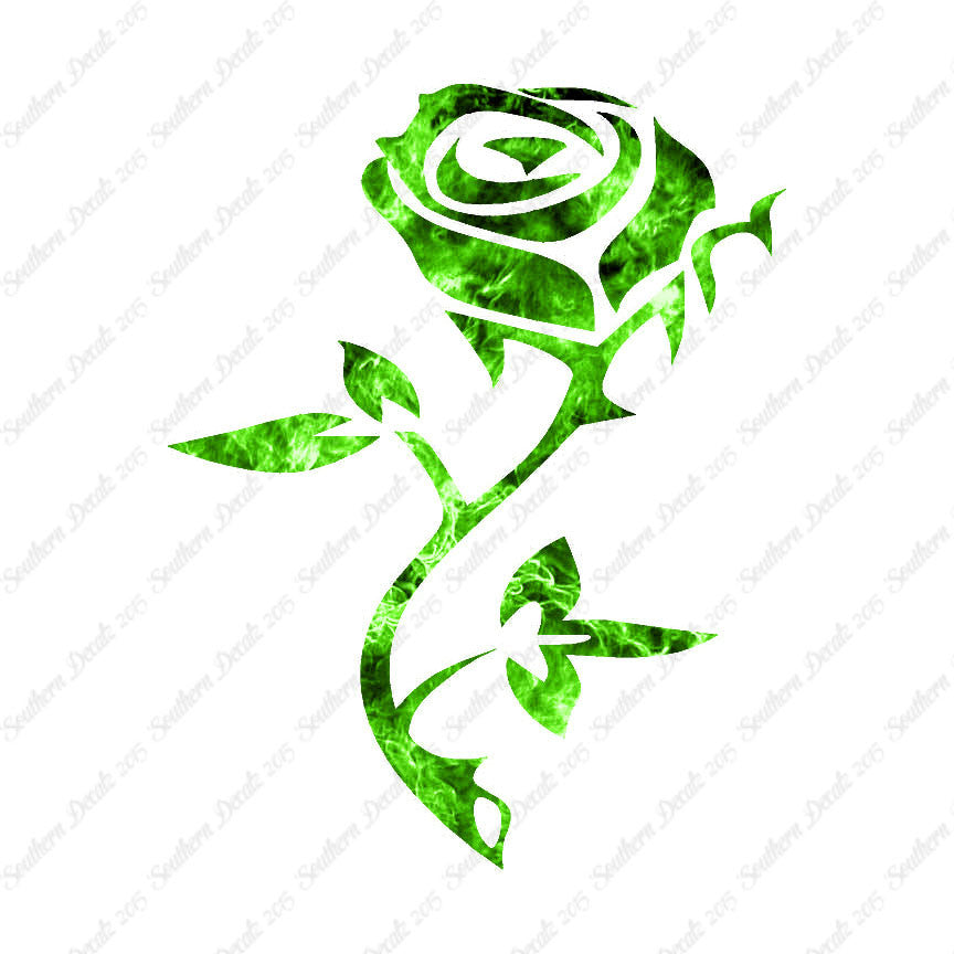 Tribal Rose Flower