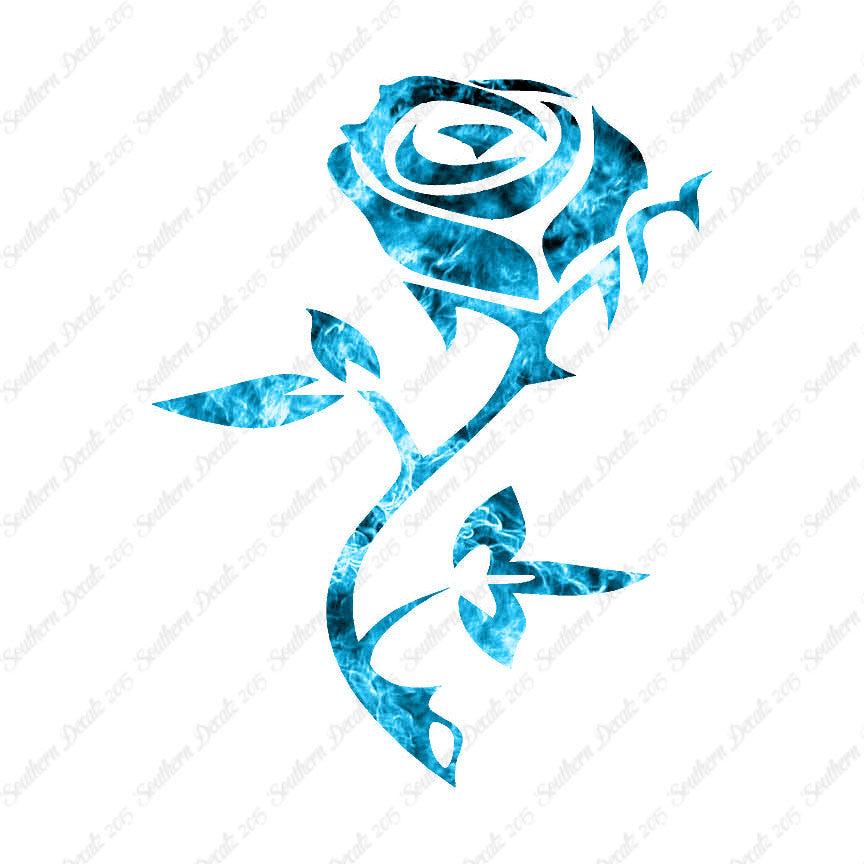 Tribal Rose Flower