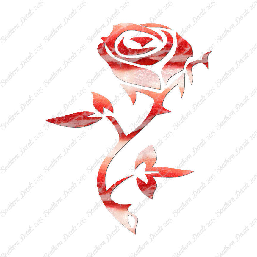 Tribal Rose Flower