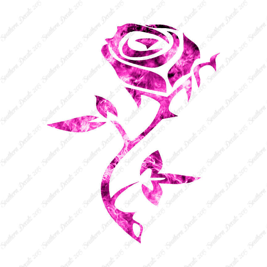 Tribal Rose Flower