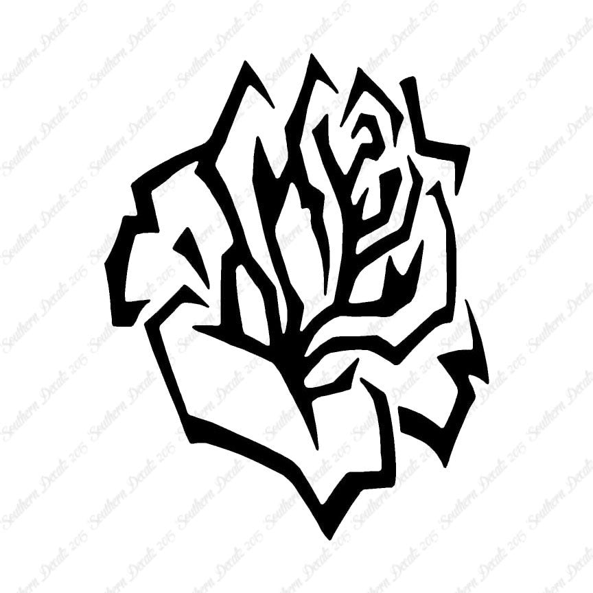 Tribal Flower Rose Carnation