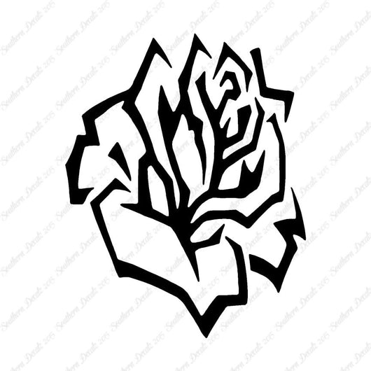 Tribal Flower Rose Carnation