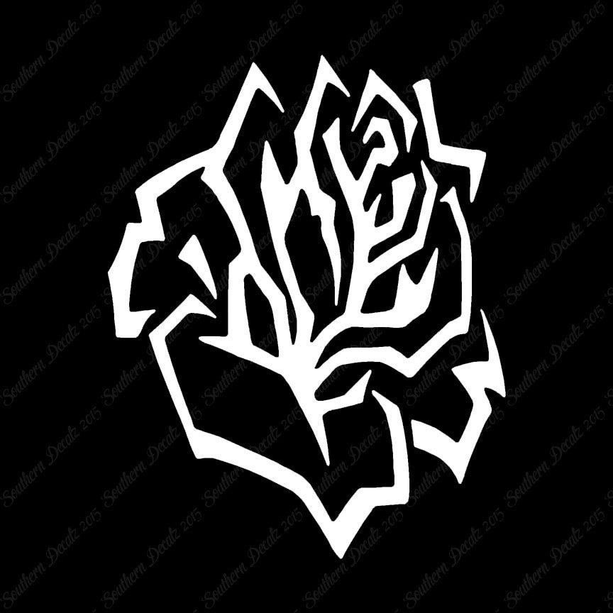 Tribal Flower Rose Carnation
