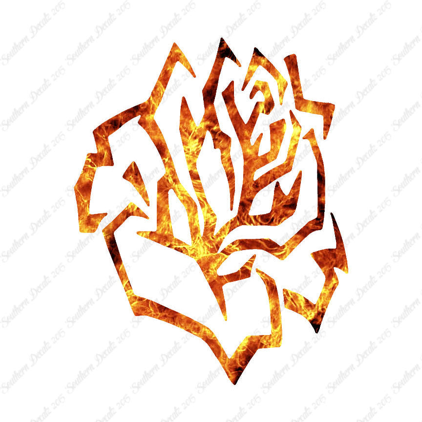 Tribal Flower Rose Carnation