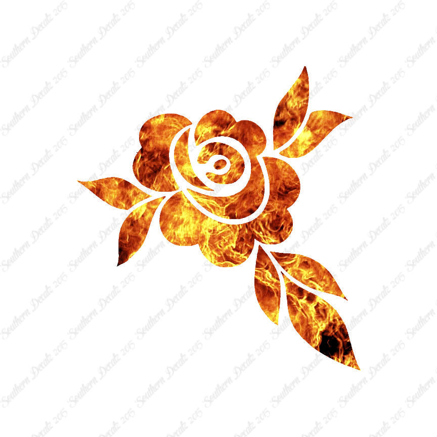 Rose Tribal Drawing
