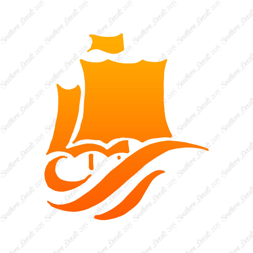 Tribal Viking Ship