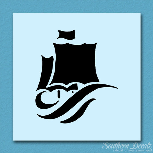 Tribal Viking Ship
