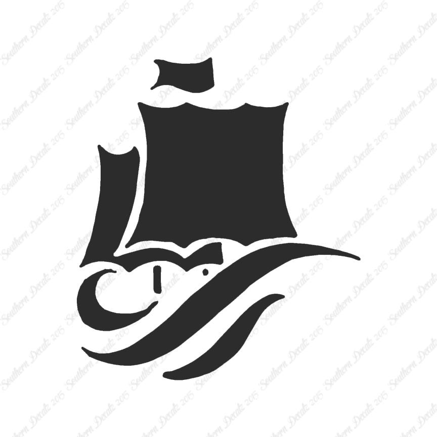 Tribal Viking Ship