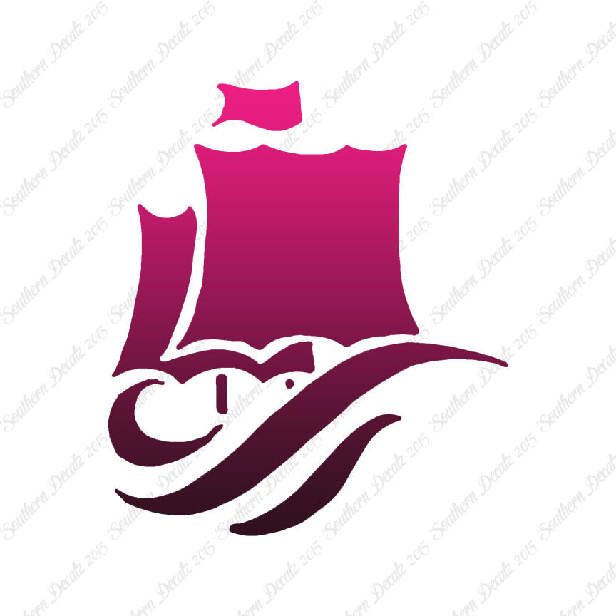 Tribal Viking Ship