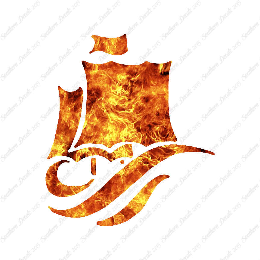 Tribal Viking Ship