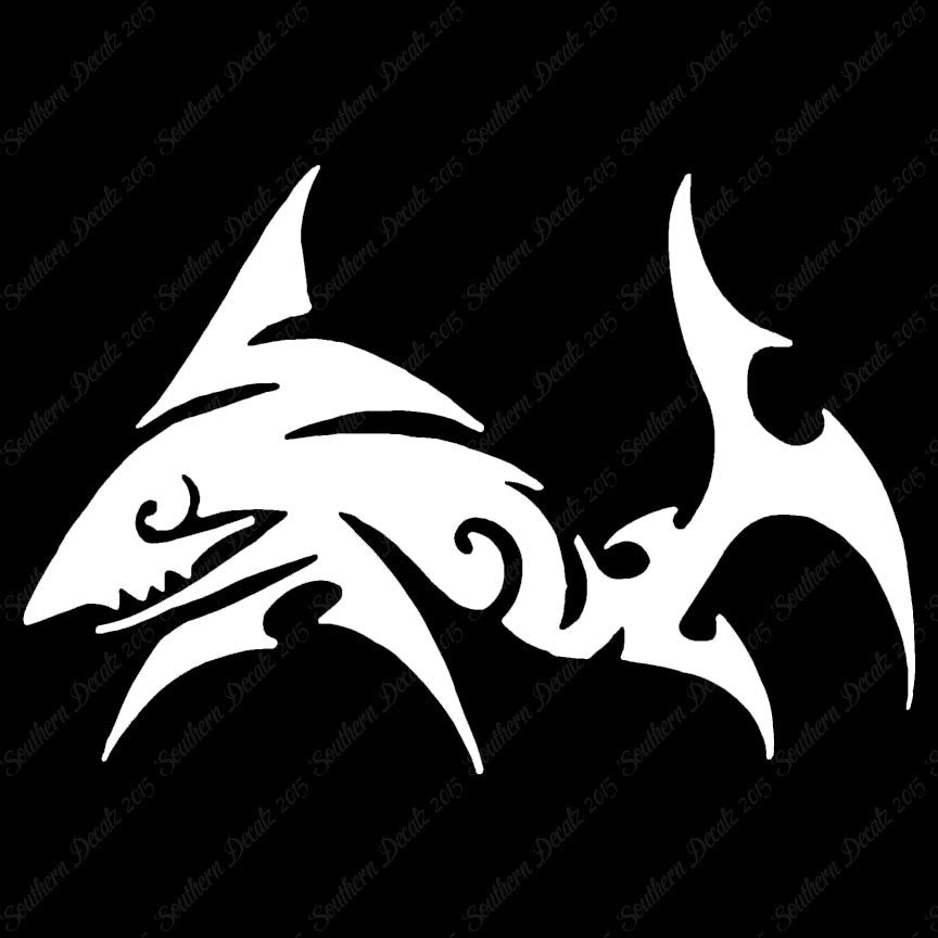 Shark Tribal Art