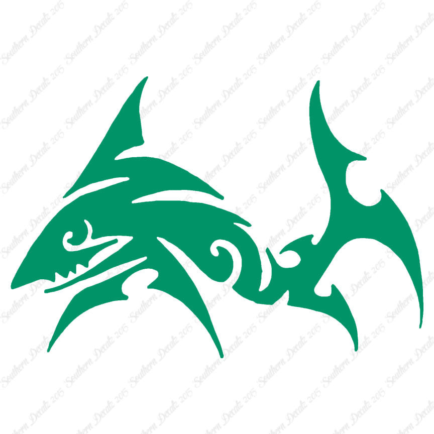 Shark Tribal Art