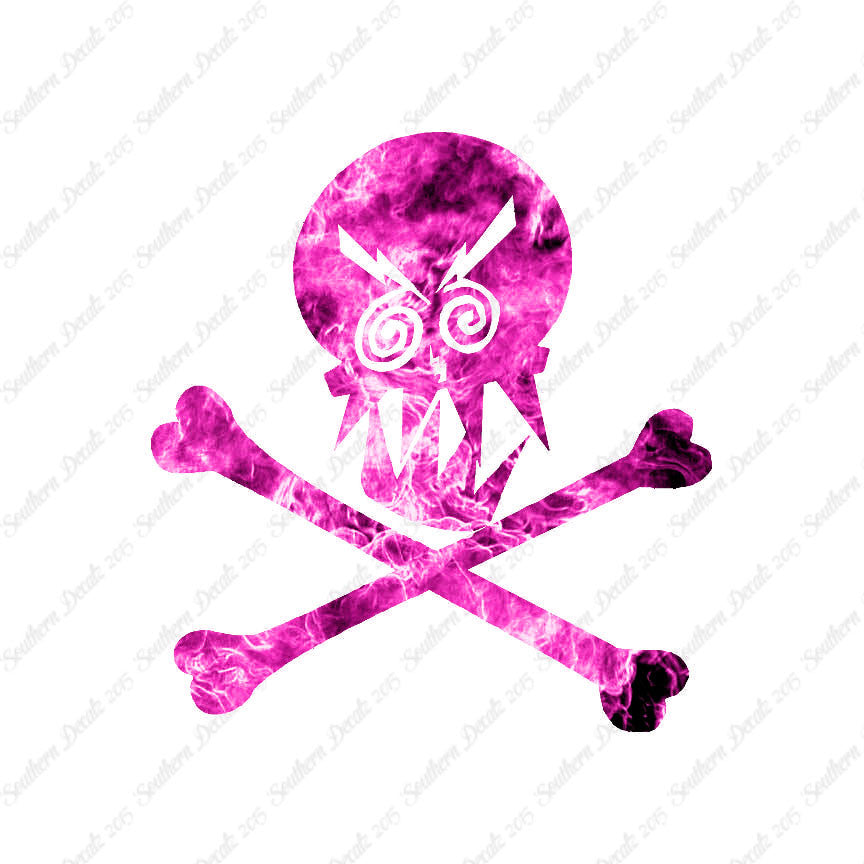 Angry Skull Crossbones
