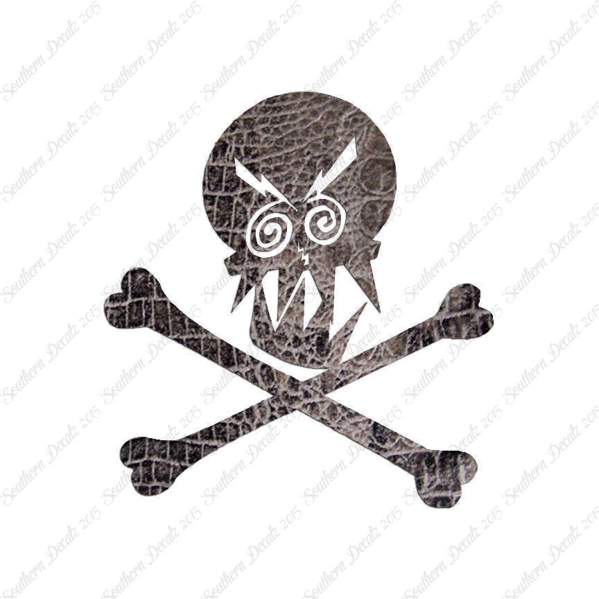 Angry Skull Crossbones