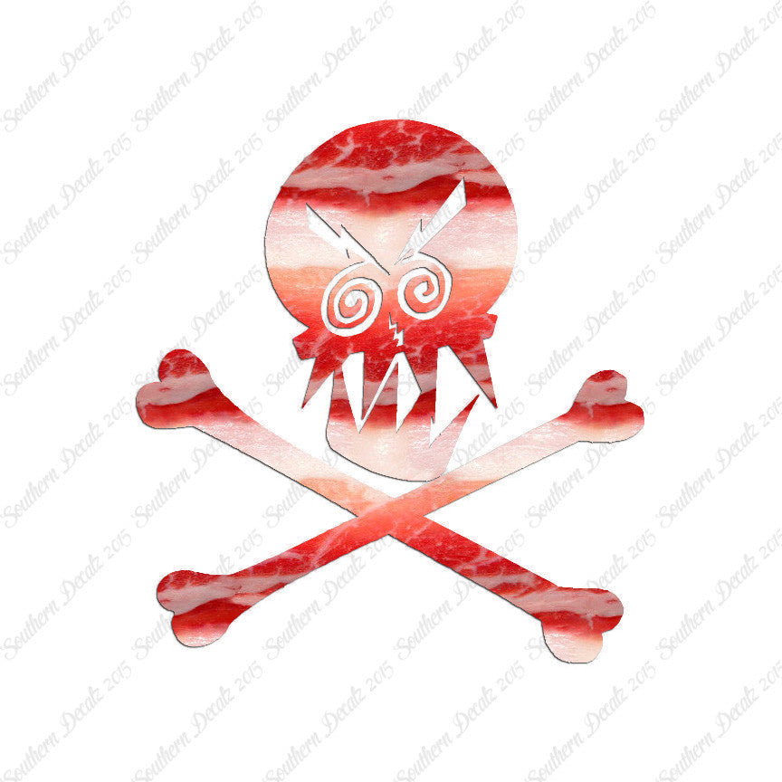 Angry Skull Crossbones