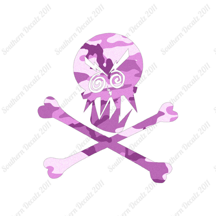 Angry Skull Crossbones