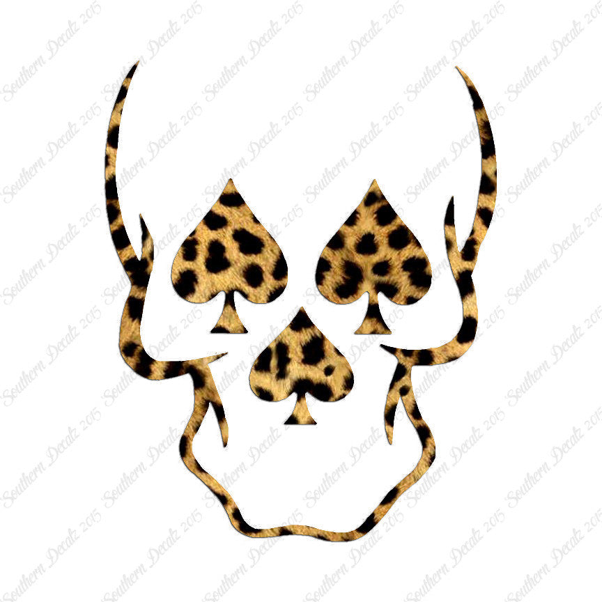 Skull Three Spades