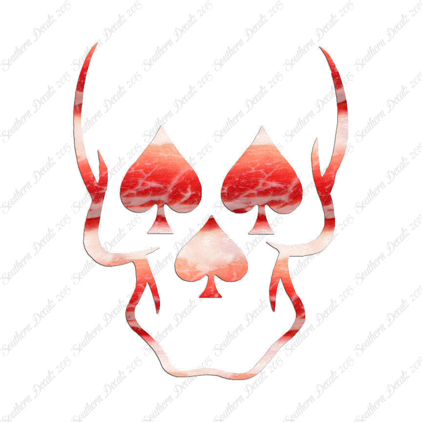 Skull Three Spades