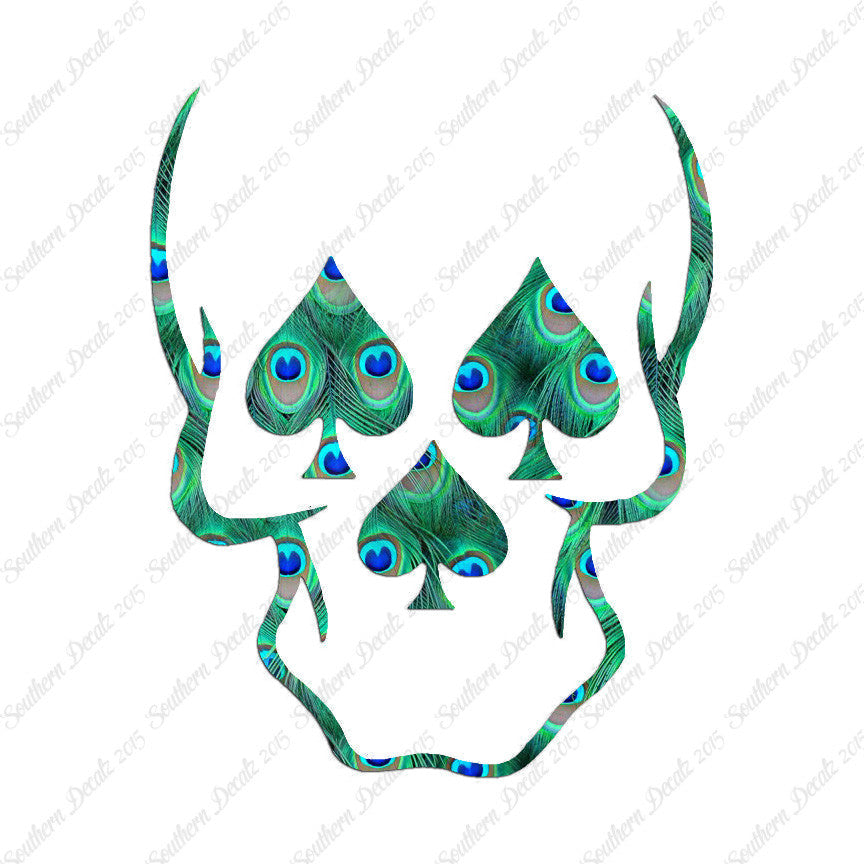 Skull Three Spades
