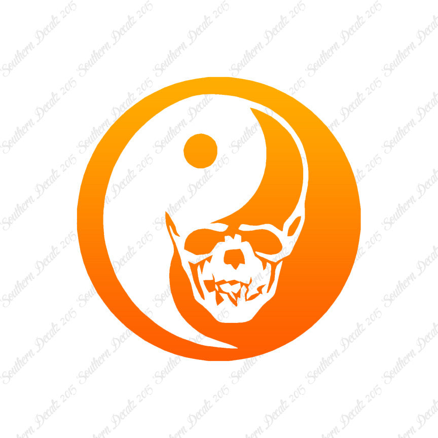 Skull Yin Yang