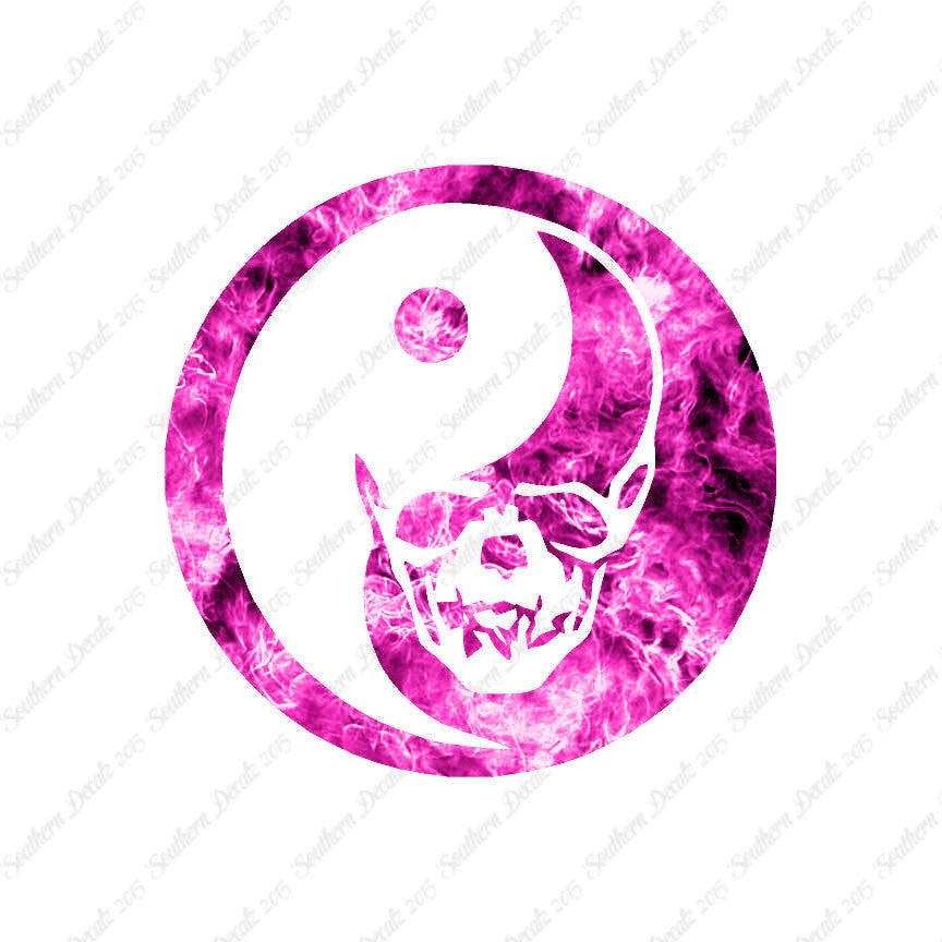 Skull Yin Yang