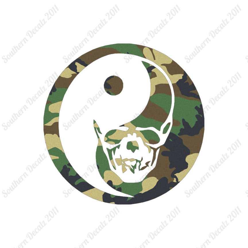 Skull Yin Yang