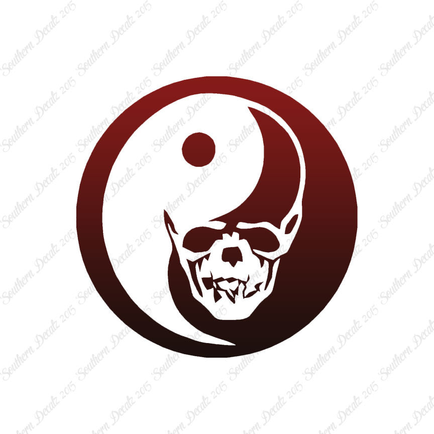 Skull Yin Yang