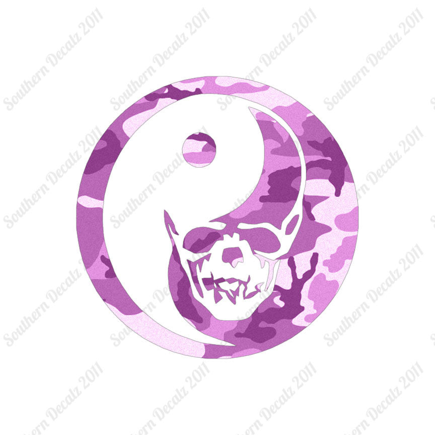 Skull Yin Yang