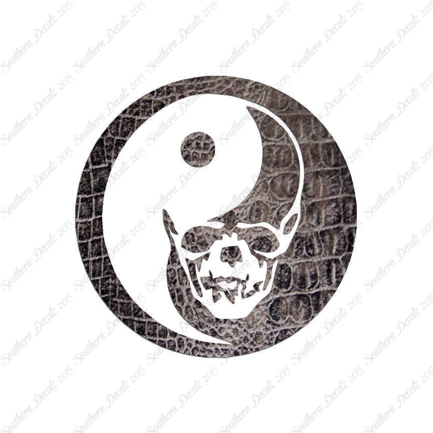 Skull Yin Yang