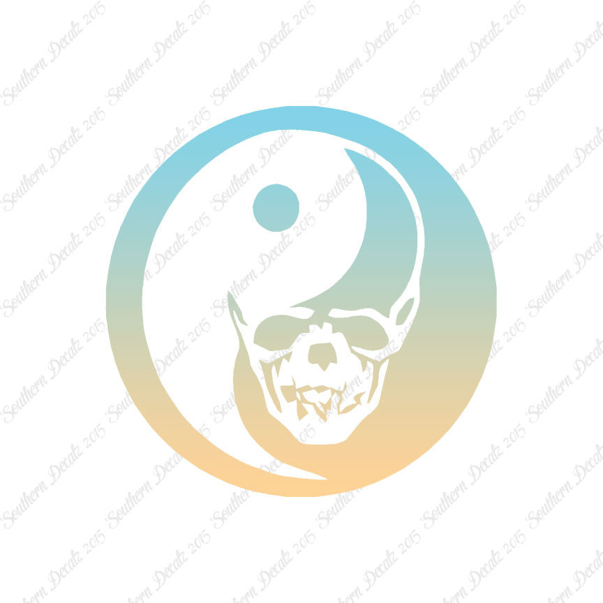 Skull Yin Yang