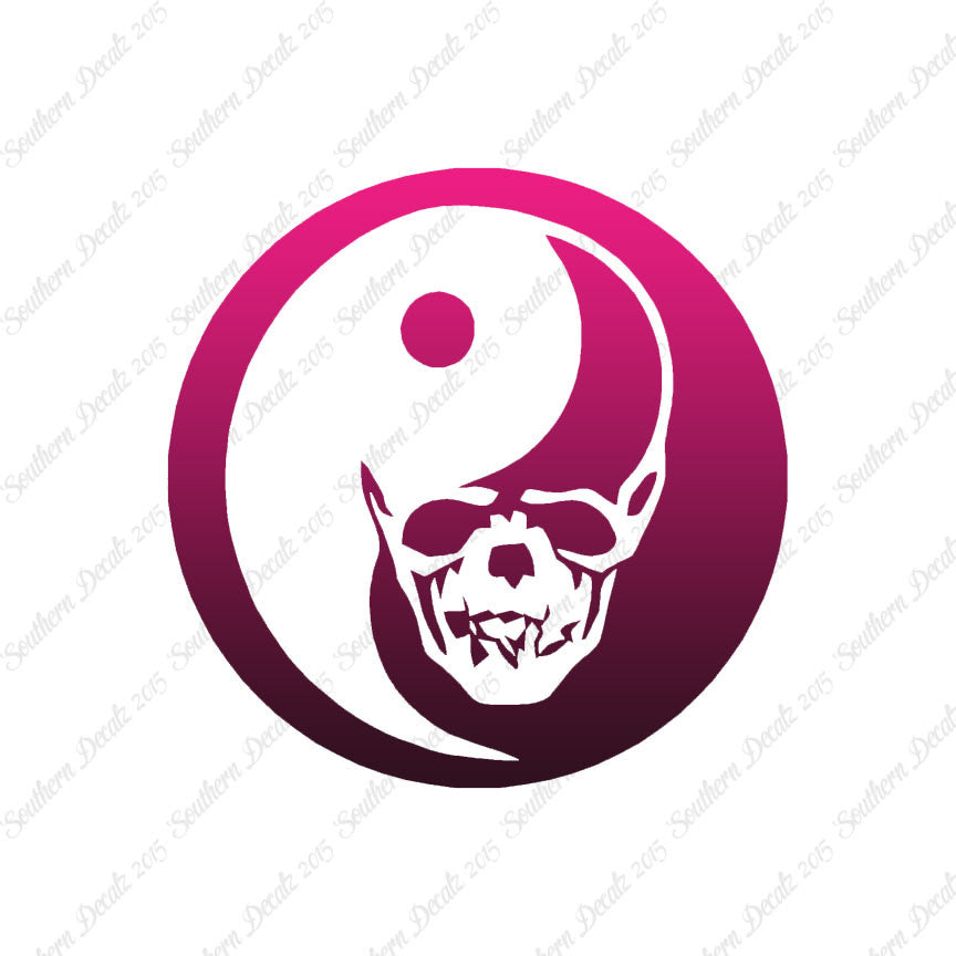 Skull Yin Yang