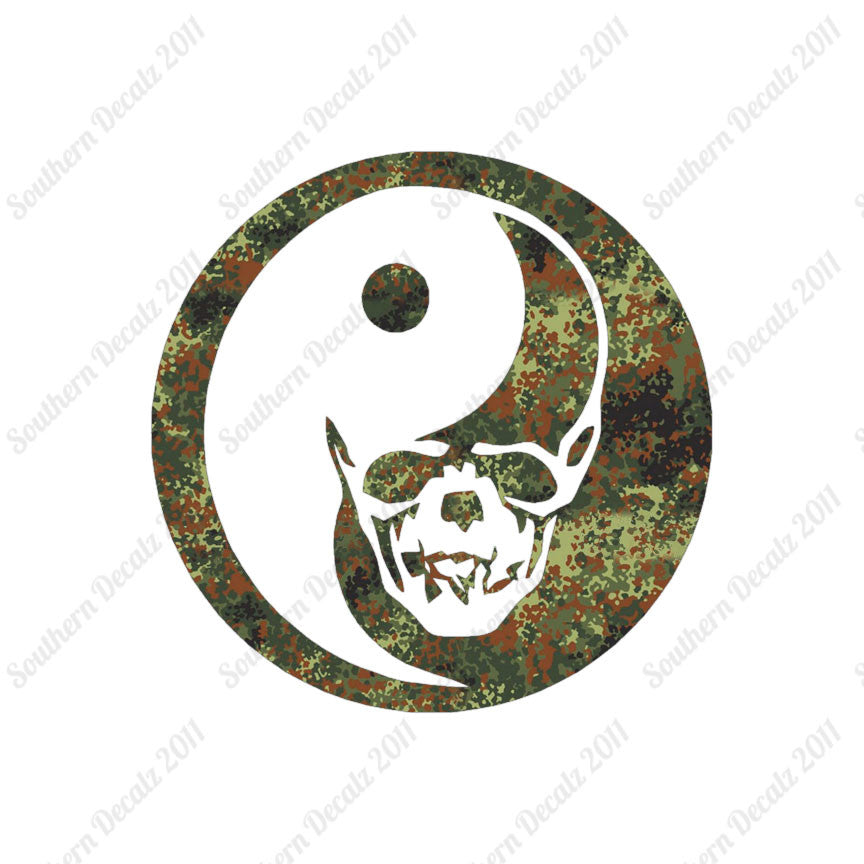 Skull Yin Yang