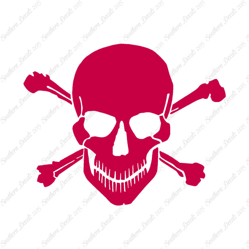 Smiling Skull Crossbones