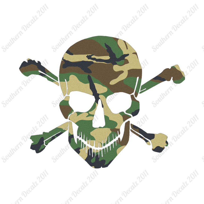 Smiling Skull Crossbones
