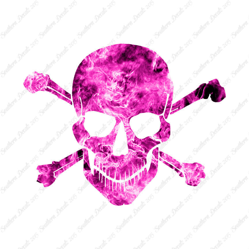 Smiling Skull Crossbones