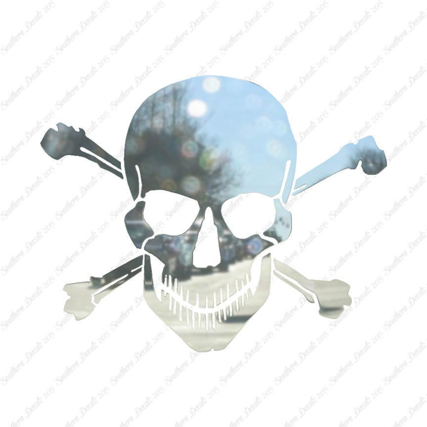 Smiling Skull Crossbones