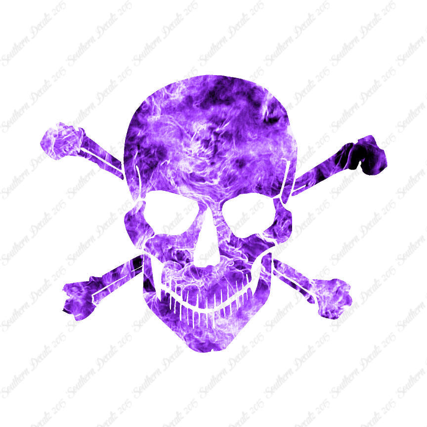 Smiling Skull Crossbones